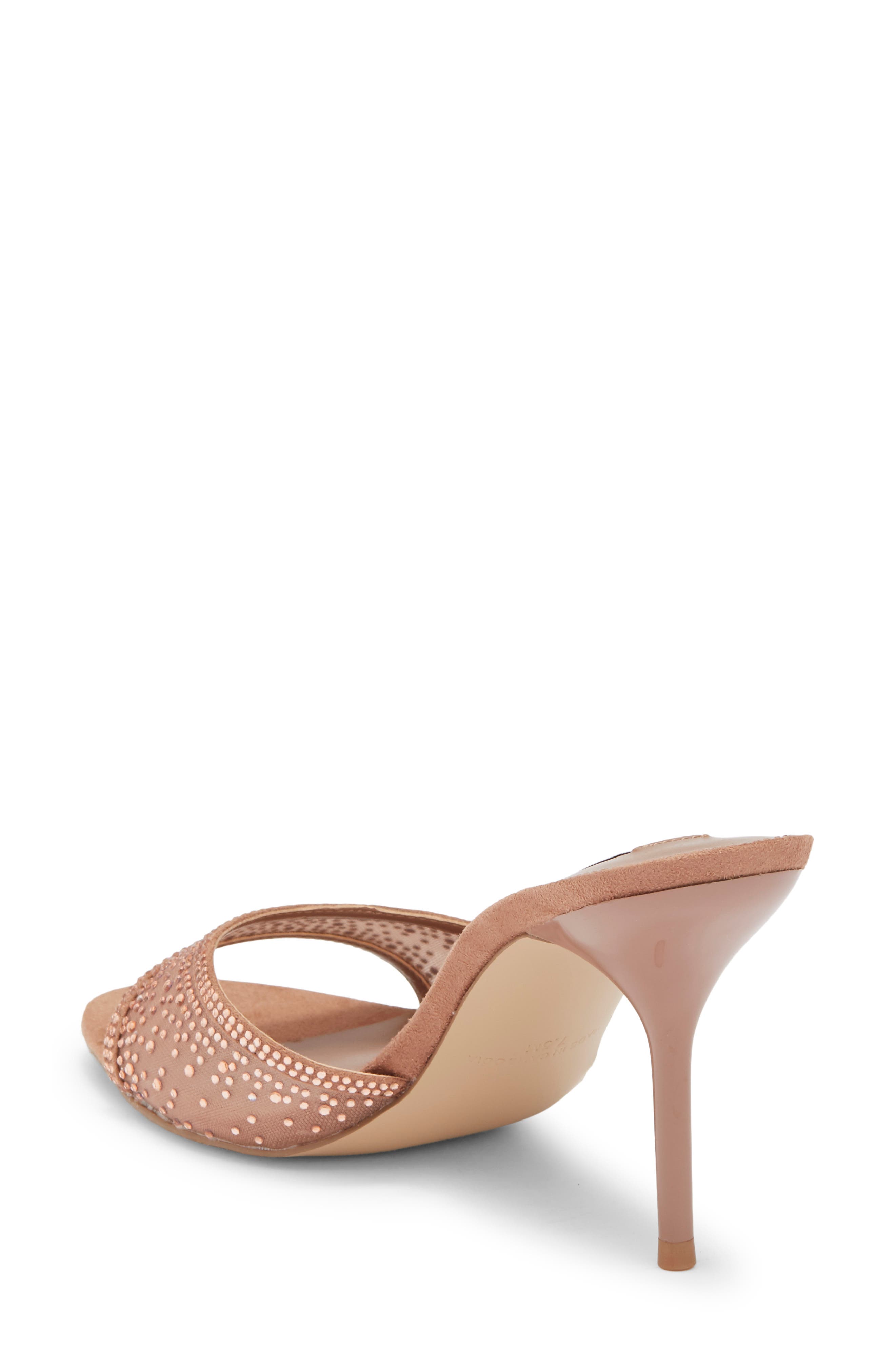 Porcha Slide Sandal, Alternate, color, MOCHA