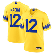 Nike Men's Nike Puka Nacua Los Angeles Rams Classic Sol Game Jersey