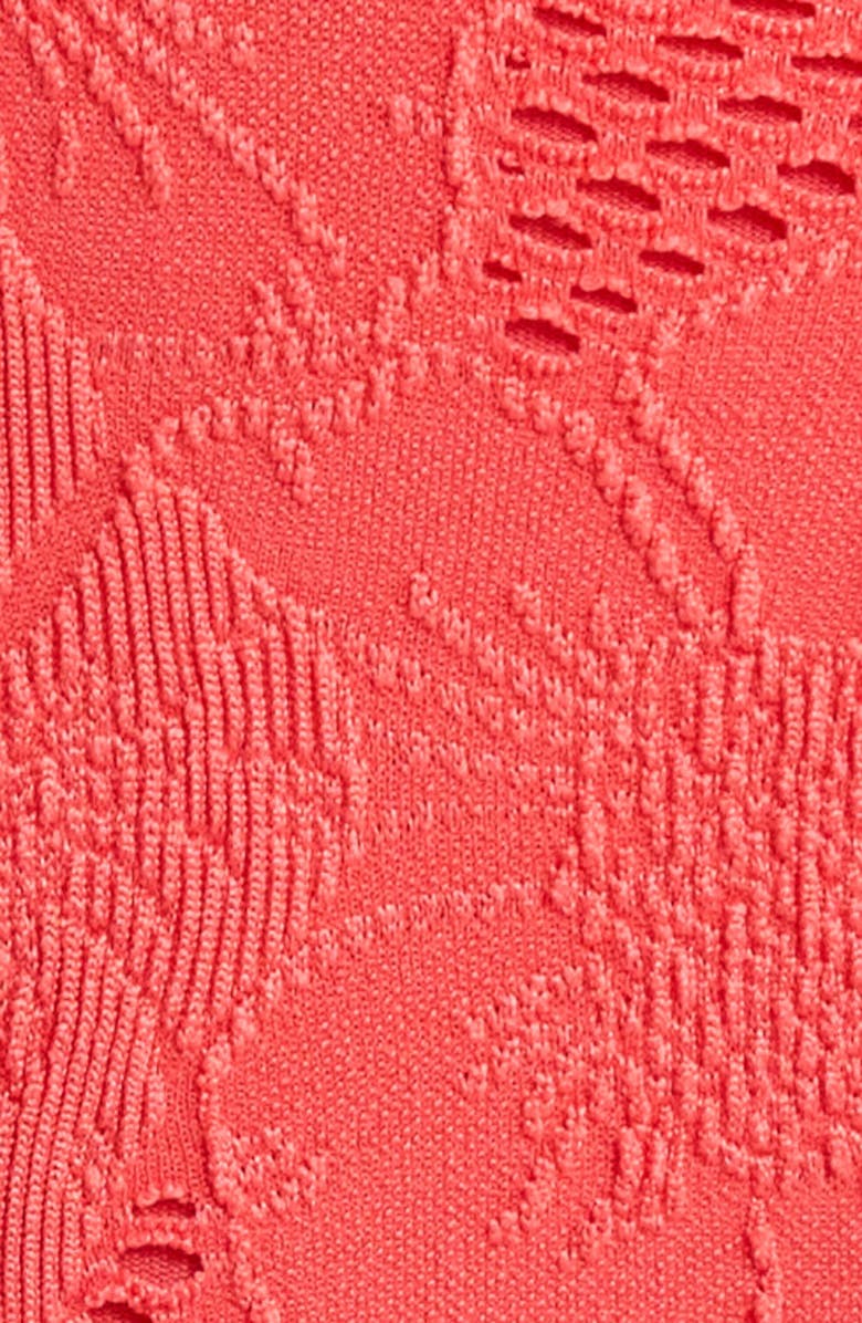 Rip Curl Oasis Jacquard Bikini Bottoms, Alternate, color, Red