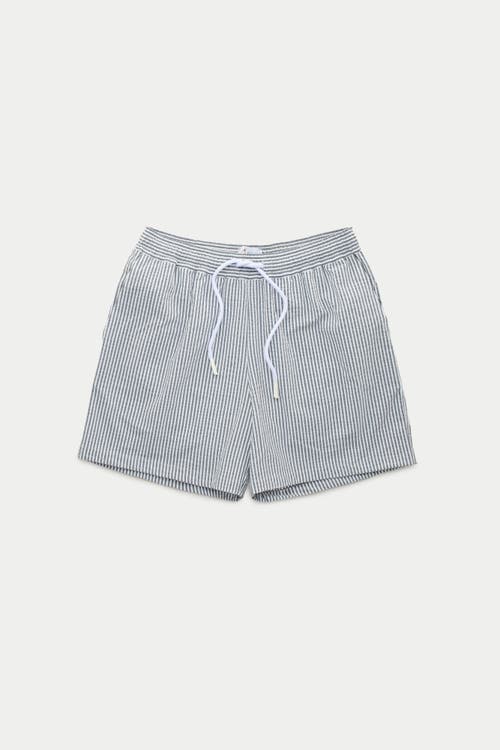 Wolf Vs. Goat (wvg) Swim Shorts Seersucker 7inch Inseam