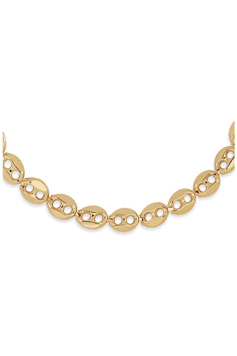 14K Gold Mariner Chain Bracelet, 4mm, Alternate, color, 14K YELLOW GOLD