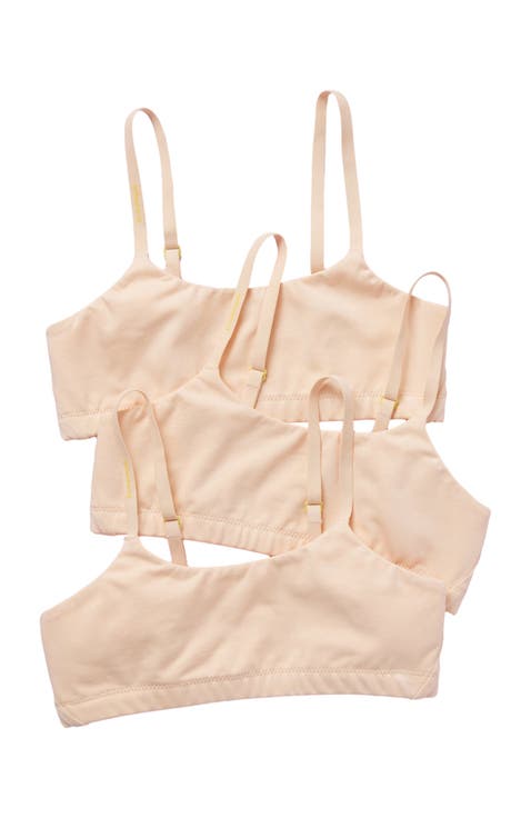 Pipit Pima Cotton Bra 3PK
