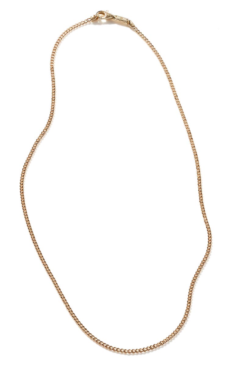 John Hardy Men's Classic Chain Necklace, Alternate, color, Gold