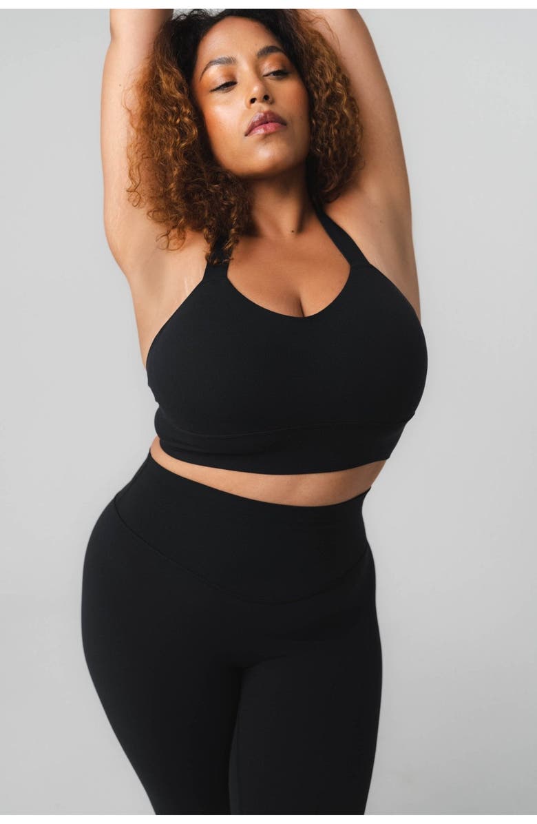 Vitality Cloud II Form X Bra, Alternate, color, Midnight