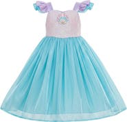 Mia Belle Girls Mermaid Magic Party Dress