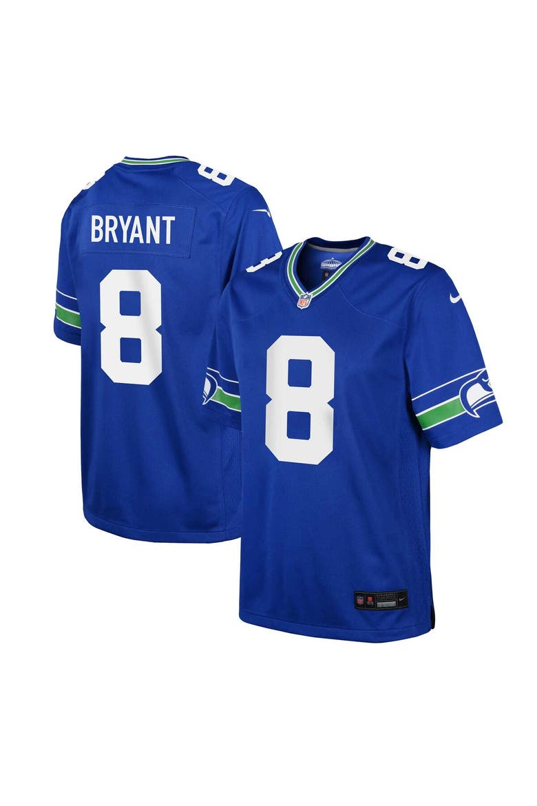 Youth Nike Coby Bryant Royal Seattle Seahawks Alternate Player Game Jersey, Main, color, Royal