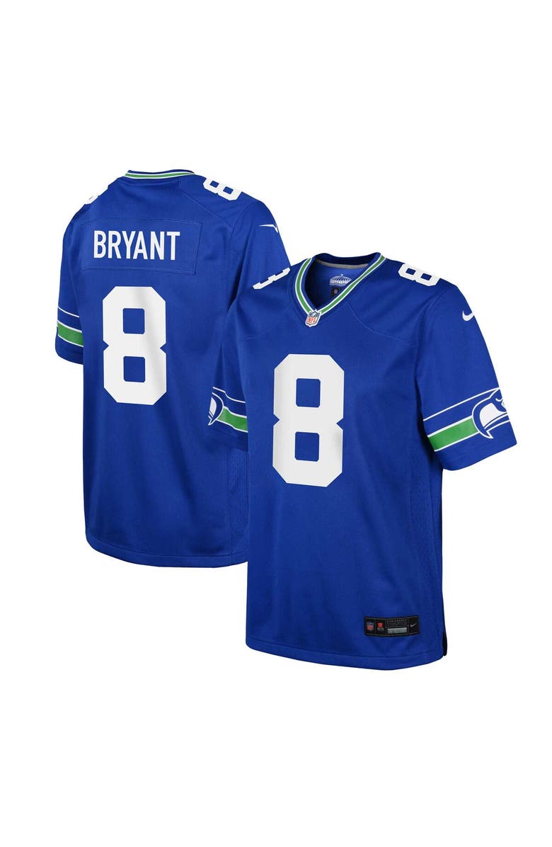 Nike Youth Nike Coby Bryant Royal Seattle Seahawks Alternate Player Game Jersey, Main, color, Royal