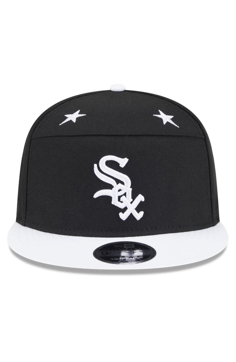 New Era Men's New Era Black/White Chicago White Sox 2025 MLB All-Star Game Side Patch 9FIFTY Snapback Hat, Alternate, color, Black