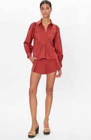 Rebecca Taylor Rachelle Pop Over Blouse