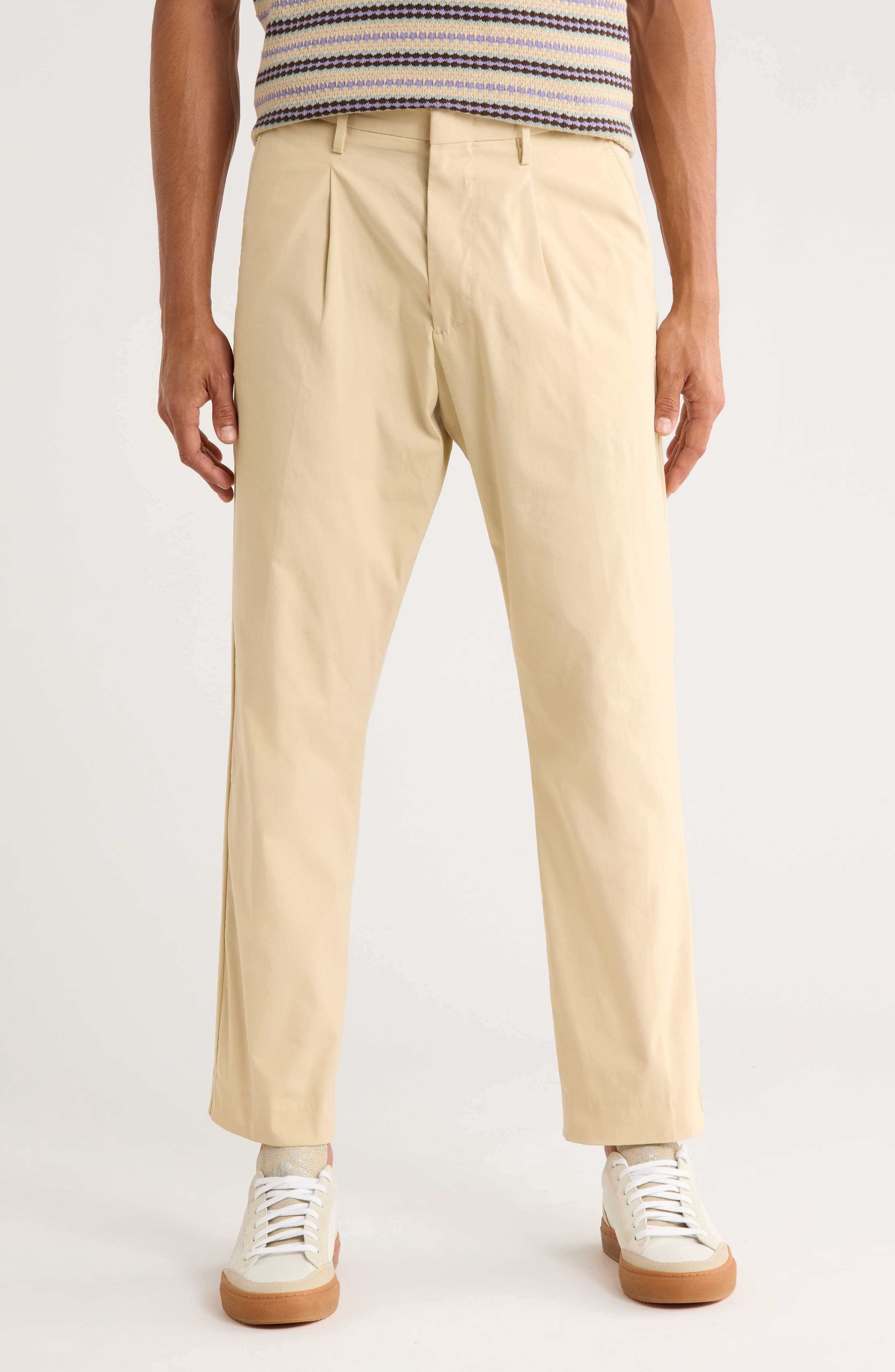 NN07 Bill 1680 Pleated Tapered Pants