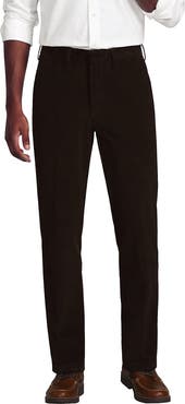 Lands' End Corduroy Comfort Waist Traditional Fit Plain Front Pant
