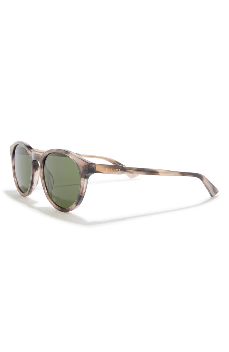 Gucci 52mm Round Sunglasses, Alternate, color, 