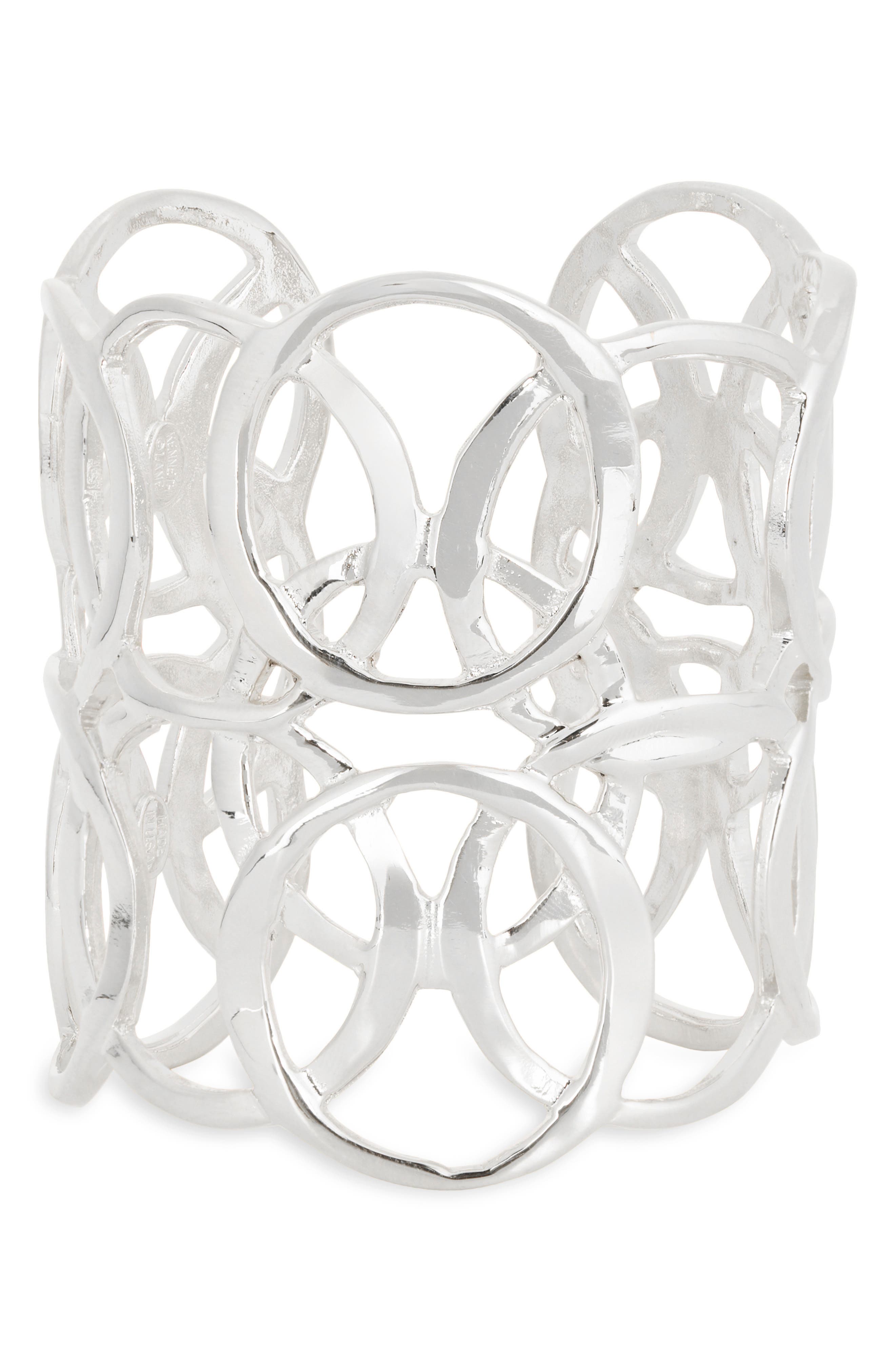 Kenneth Jay Lane Geometric Cuff Bracelet
