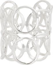 Kenneth Jay Lane Geometric Cuff Bracelet