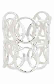 Kenneth Jay Lane Geometric Cuff Bracelet