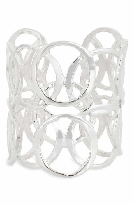 Kenneth Jay Lane Geometric Cuff Bracelet