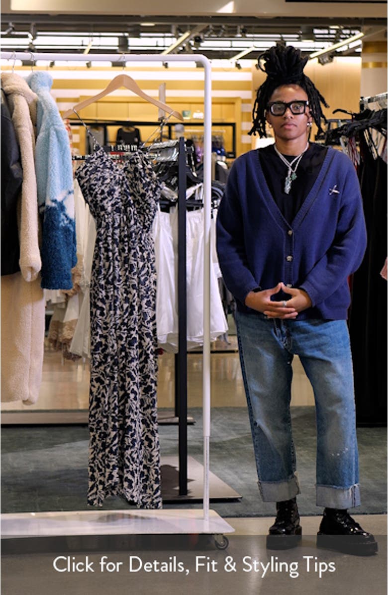 Romy Print Sleeveless Maxi Dress, sales video thumbnail