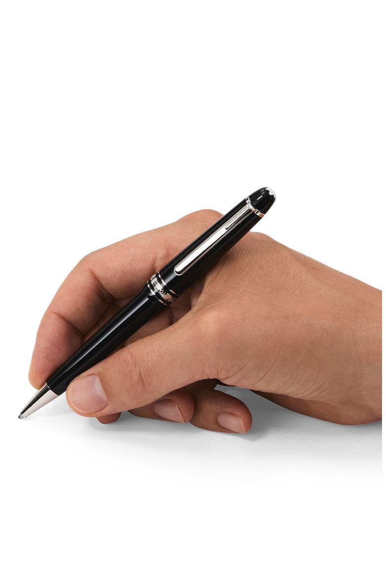 Meisterstück Platinum Line Midsize Ballpoint Pen, Alternate, color, BLACK