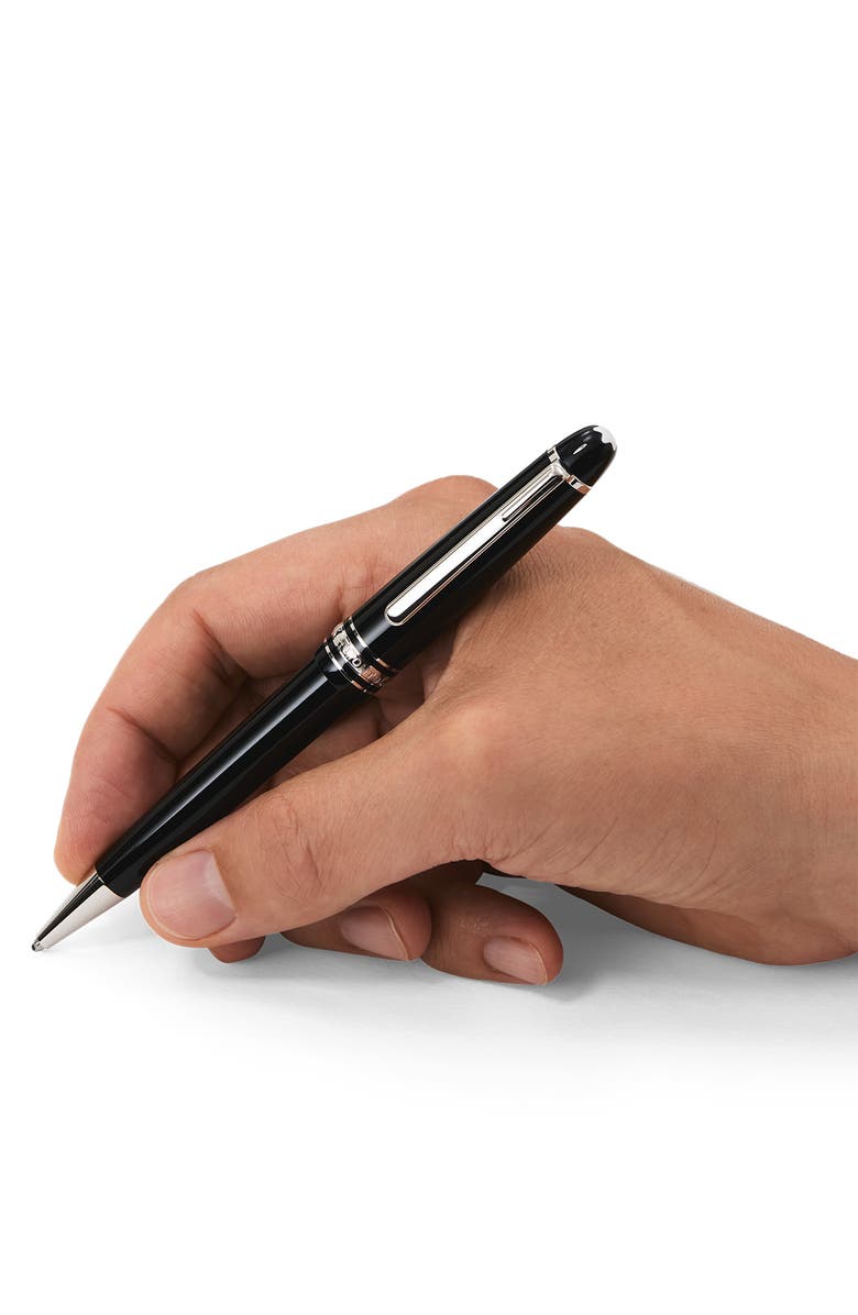 Montblanc Meisterstück Platinum Line Midsize Ballpoint Pen, Alternate, color, Black