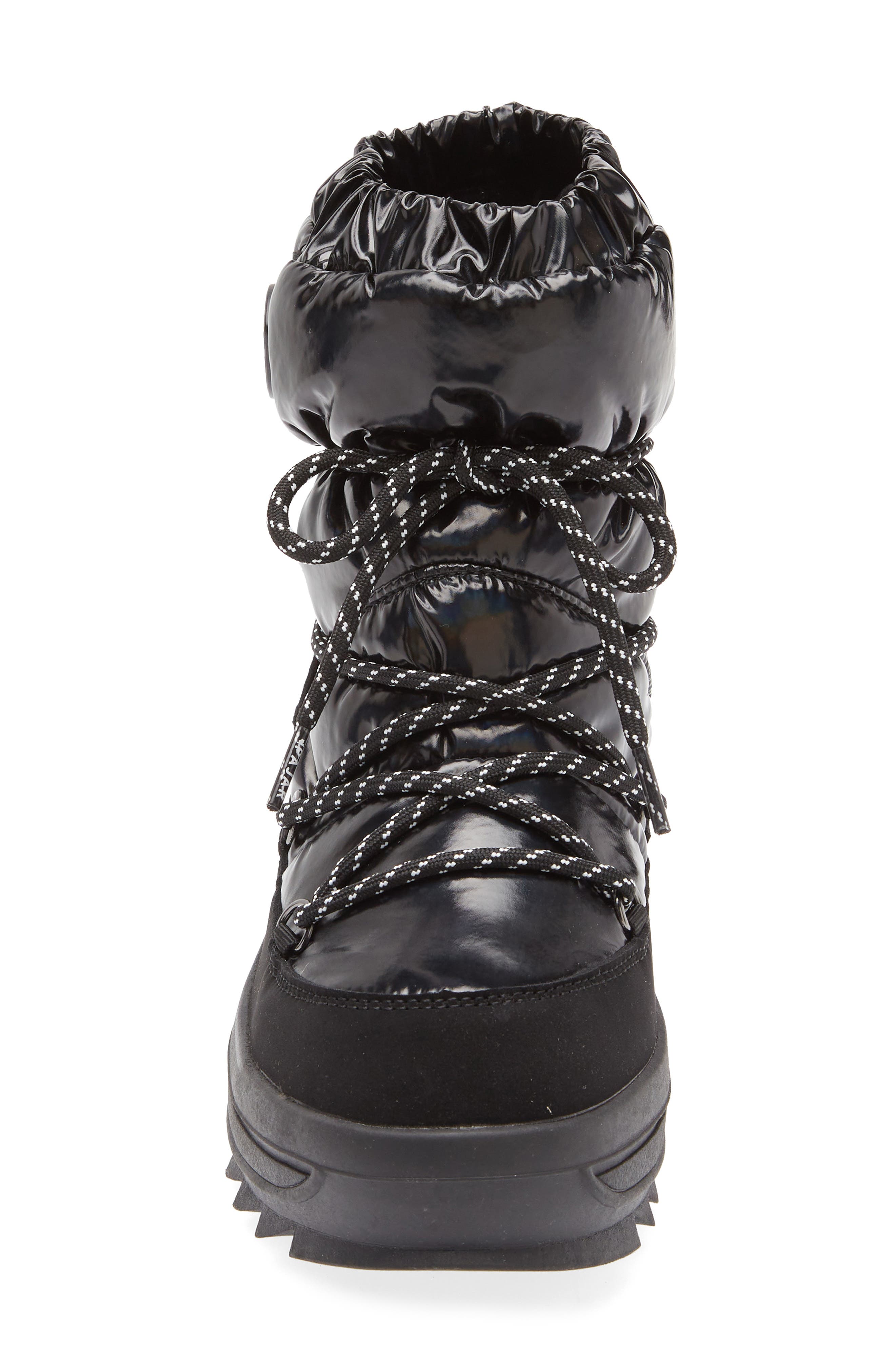 Pajar Taya Lace-Up Boot, Alternate, color, Black Iridescent
