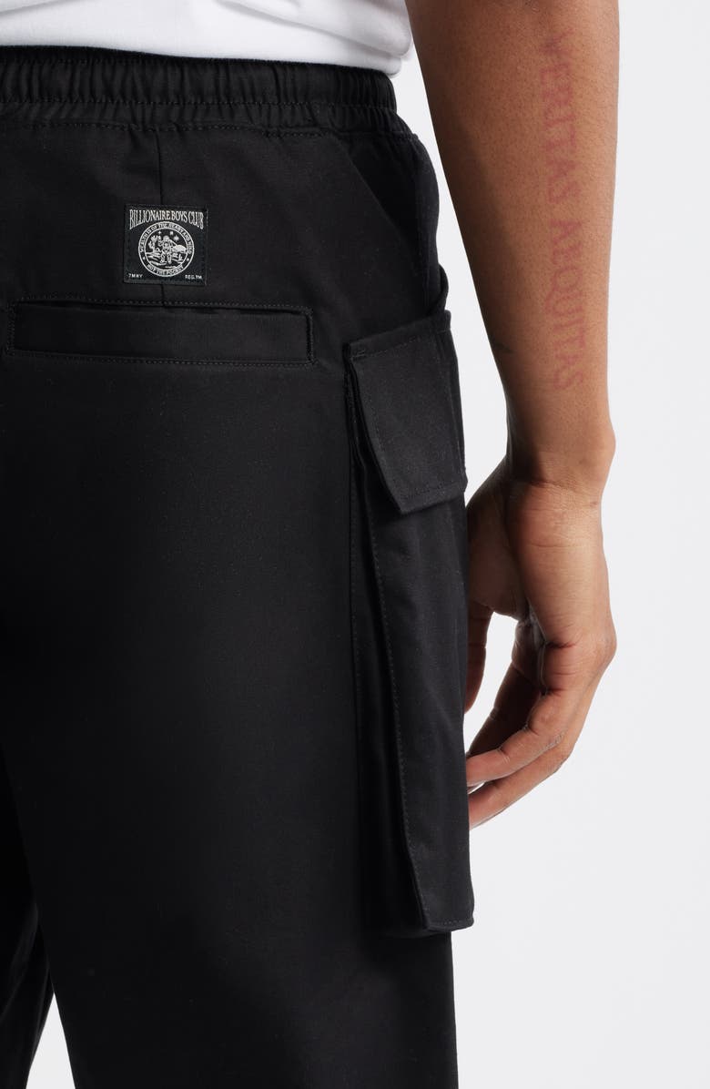 Billionaire Boys Club BB Flagship Core Cotton Twill Cargo Pants, Alternate, color, Black
