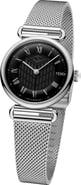 Fendi Palazzo Mesh Strap Watch, 29mm