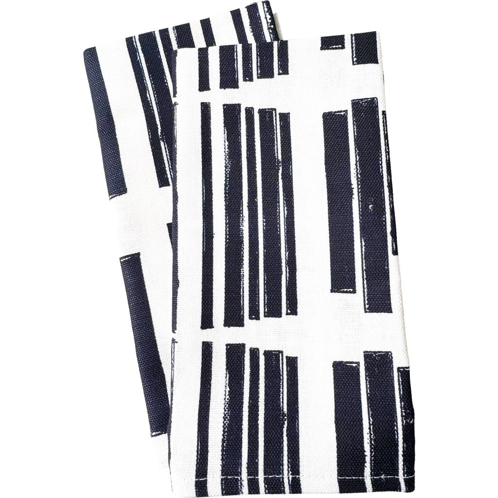 at300nelson Marguerite in Indigo - Pair of Napkins  product