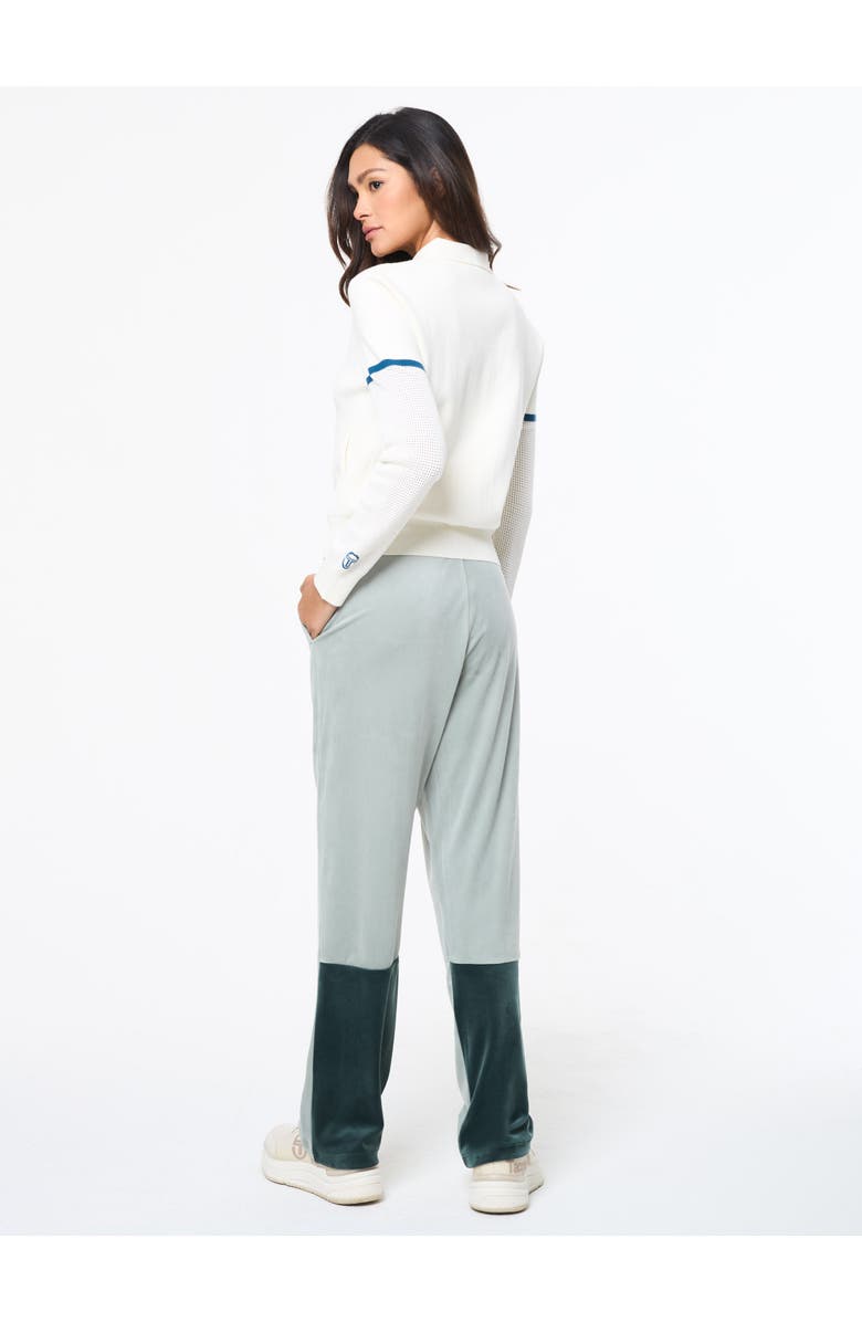 Sergio Tacchini Nota Knit Jacket, Alternate, color, Gardenia