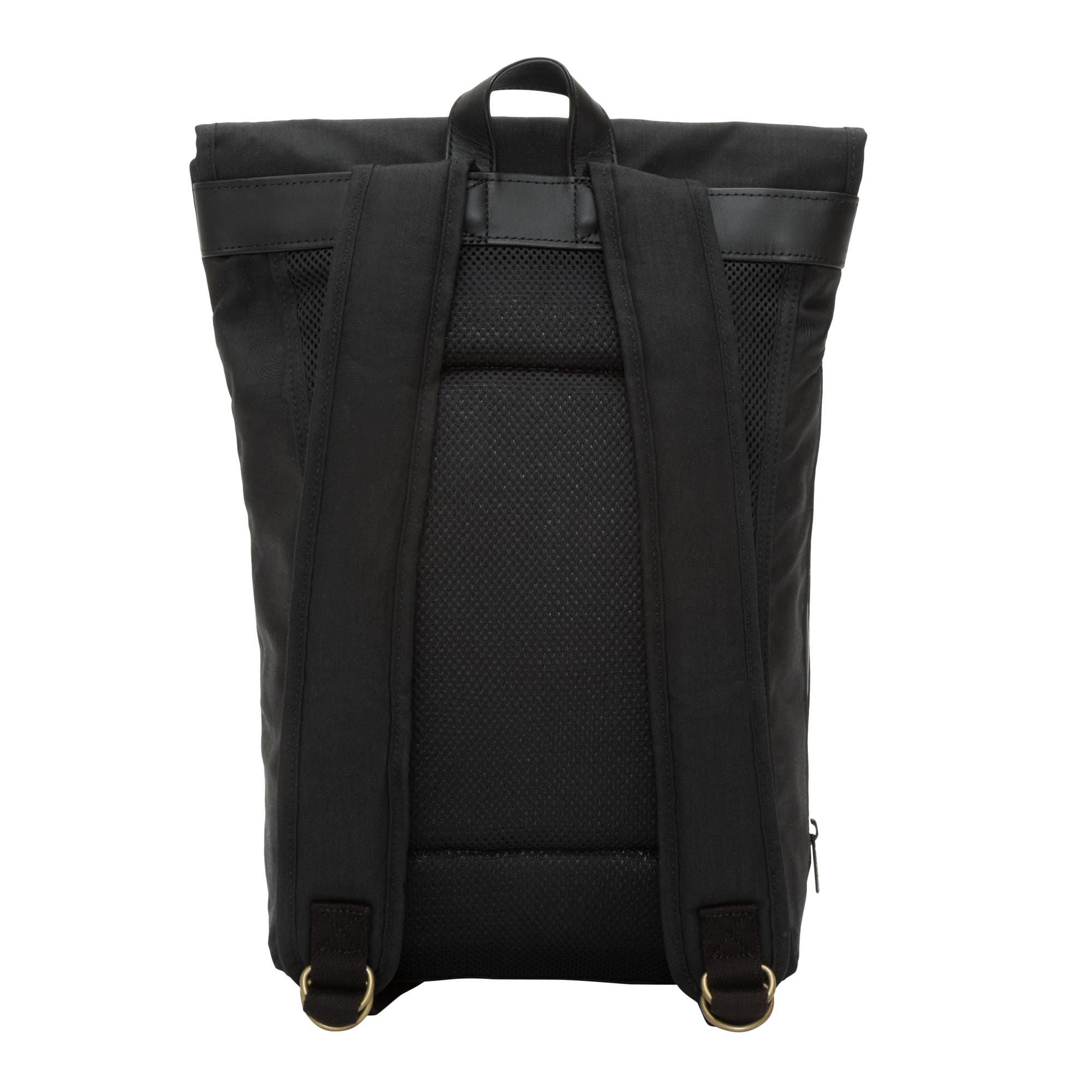 Token Waxed Nylon Bergen Backpack, Alternate, color, Black