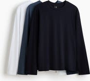 H&M 3-Pack Regular Fit Jersey Shirts