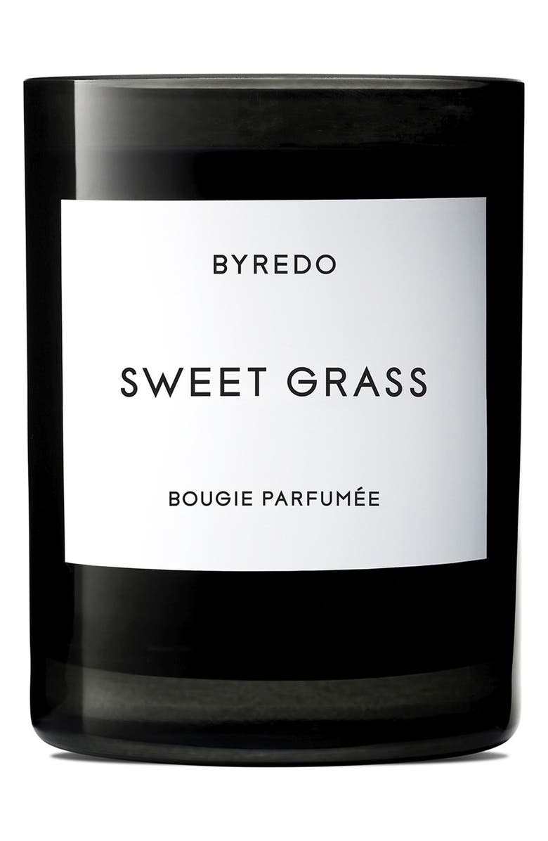 BYREDO Sweet Grass Candle, Main, color, 