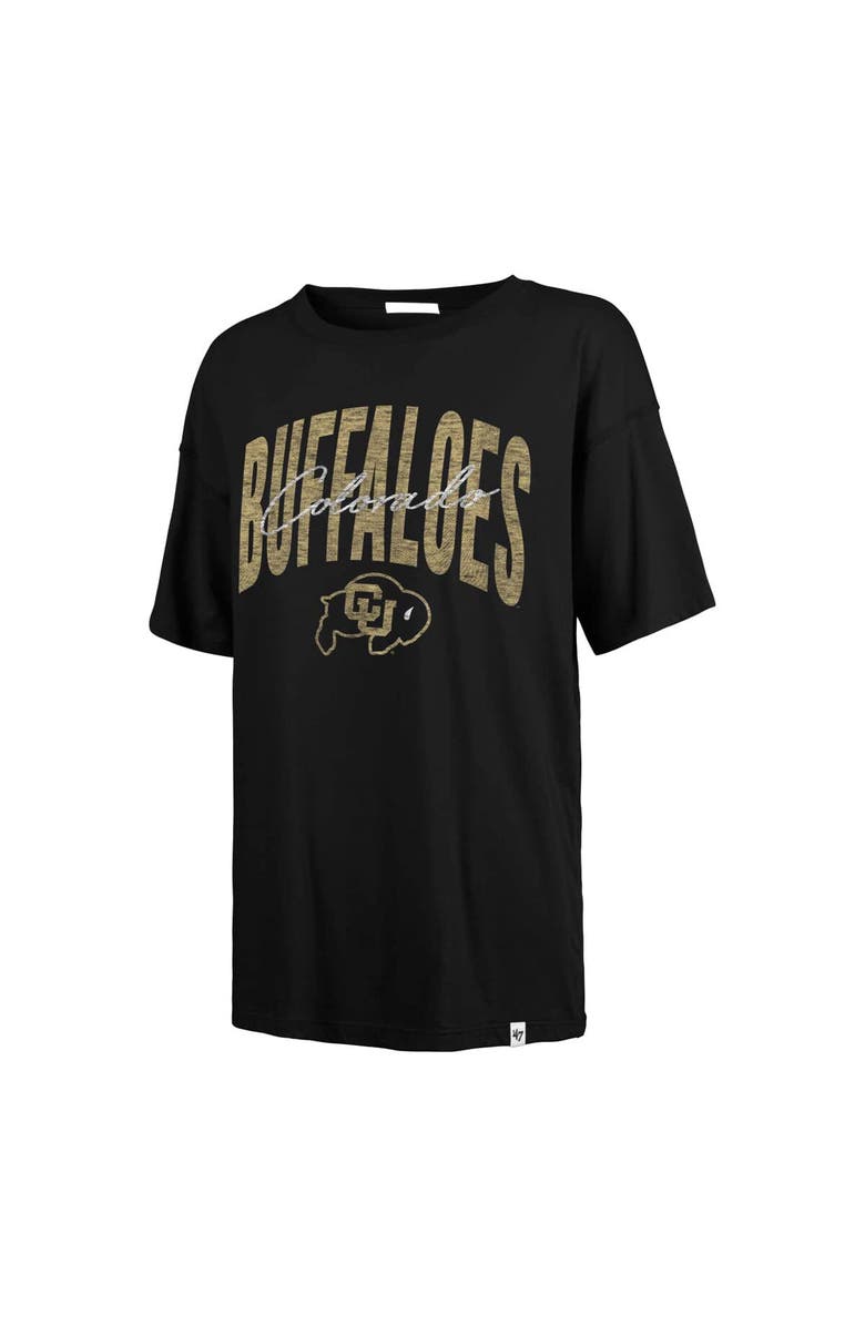 '47 Women's '47 Black Colorado Buffaloes Muse Sadie T-Shirt, Alternate, color, Black