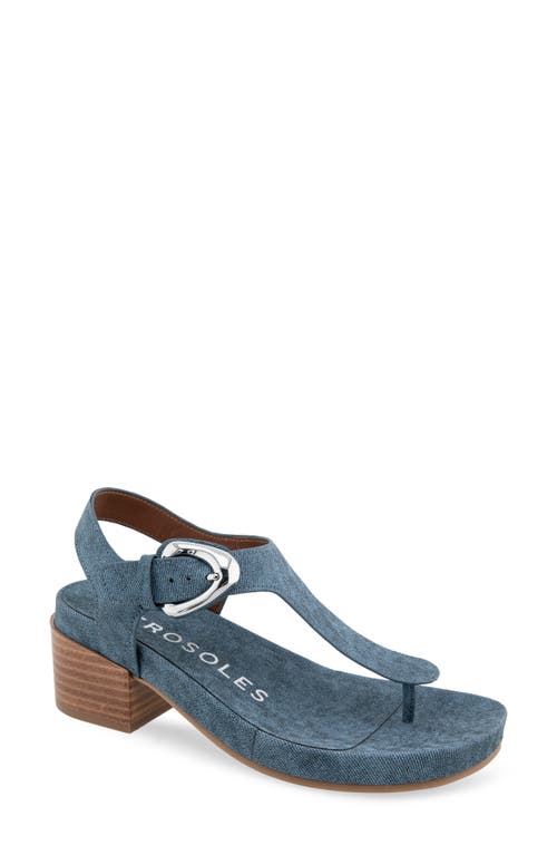 AEROSOLES AEROSOLES CALIFORNIA T-STRAP SANDAL