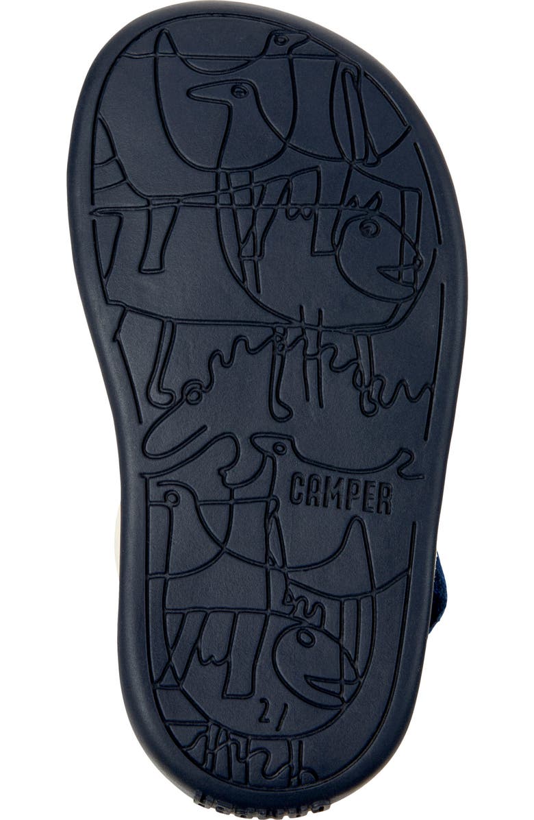 Camper Kids' Crab Sandal, Alternate, color, Red Multi