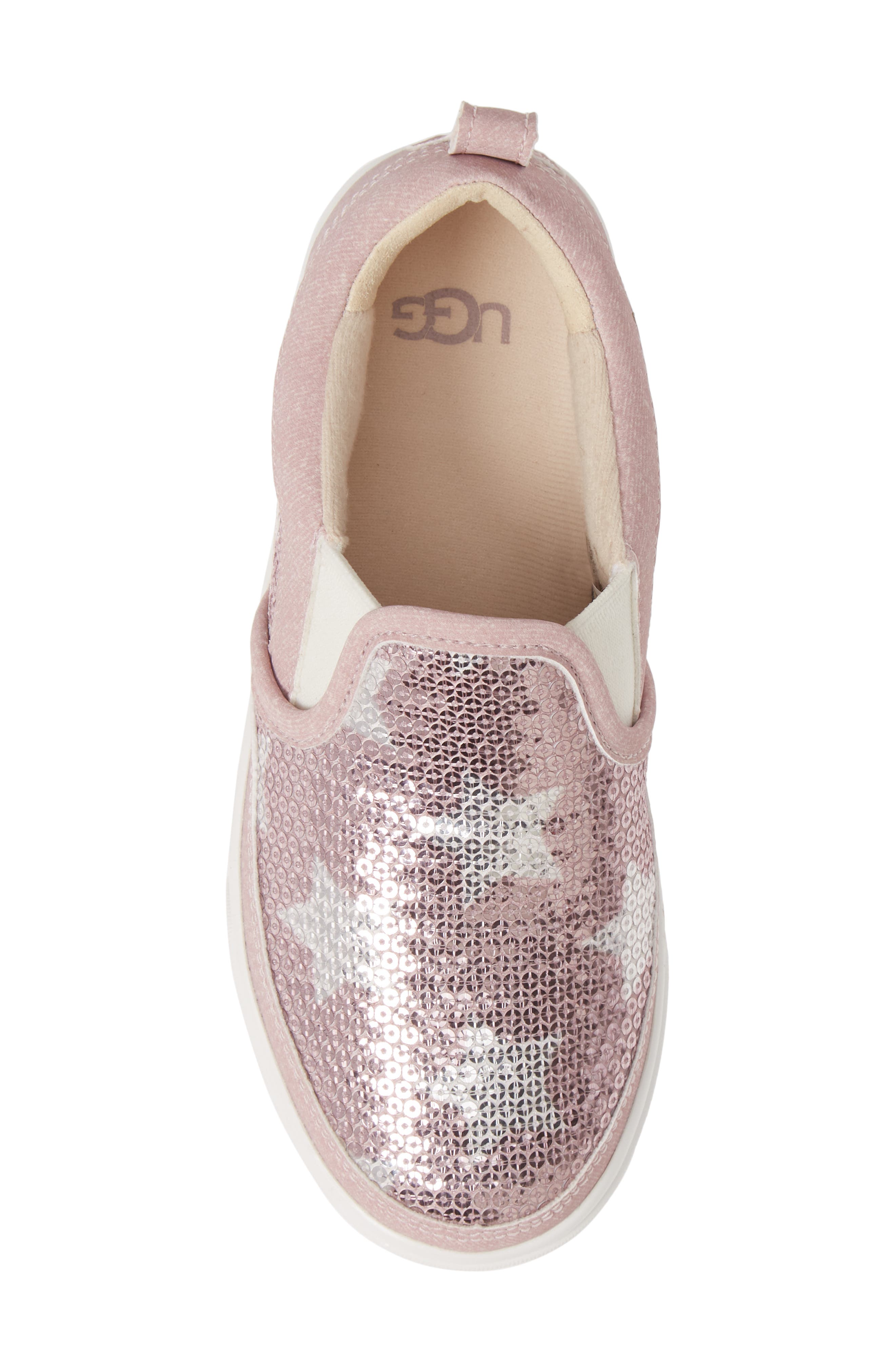 UGG<sup>®</sup> Caplan Sequin Stars Slip-On Sneaker, Alternate, color, 