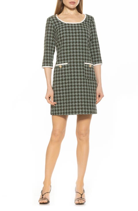 Orla Scoop Neck Shift Dress