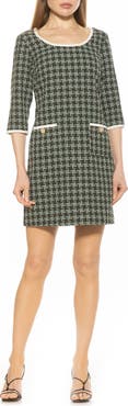 Alexia Admor Orla Scoop Neck Shift Dress