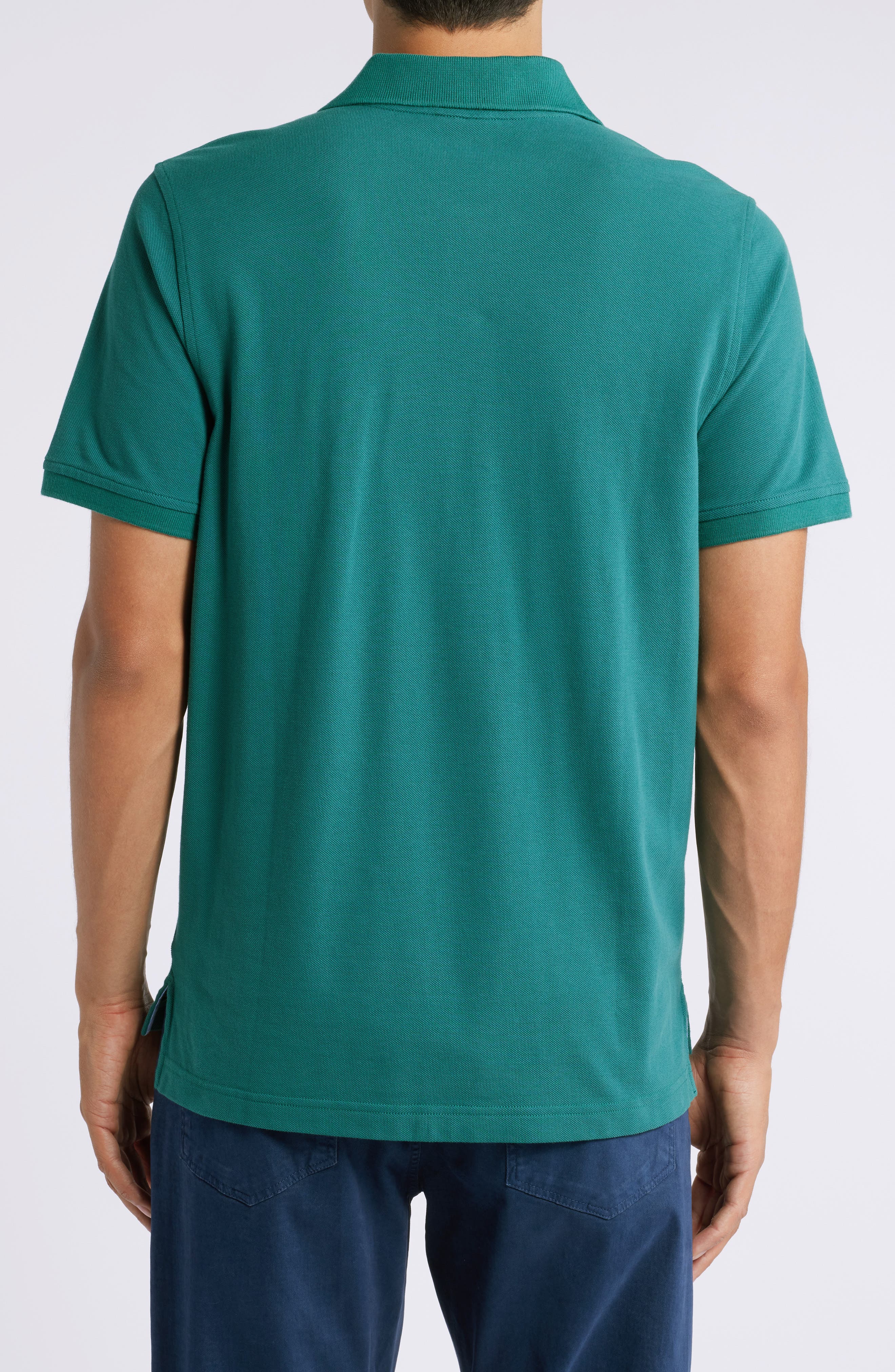 Pique Knit Polo - image 2