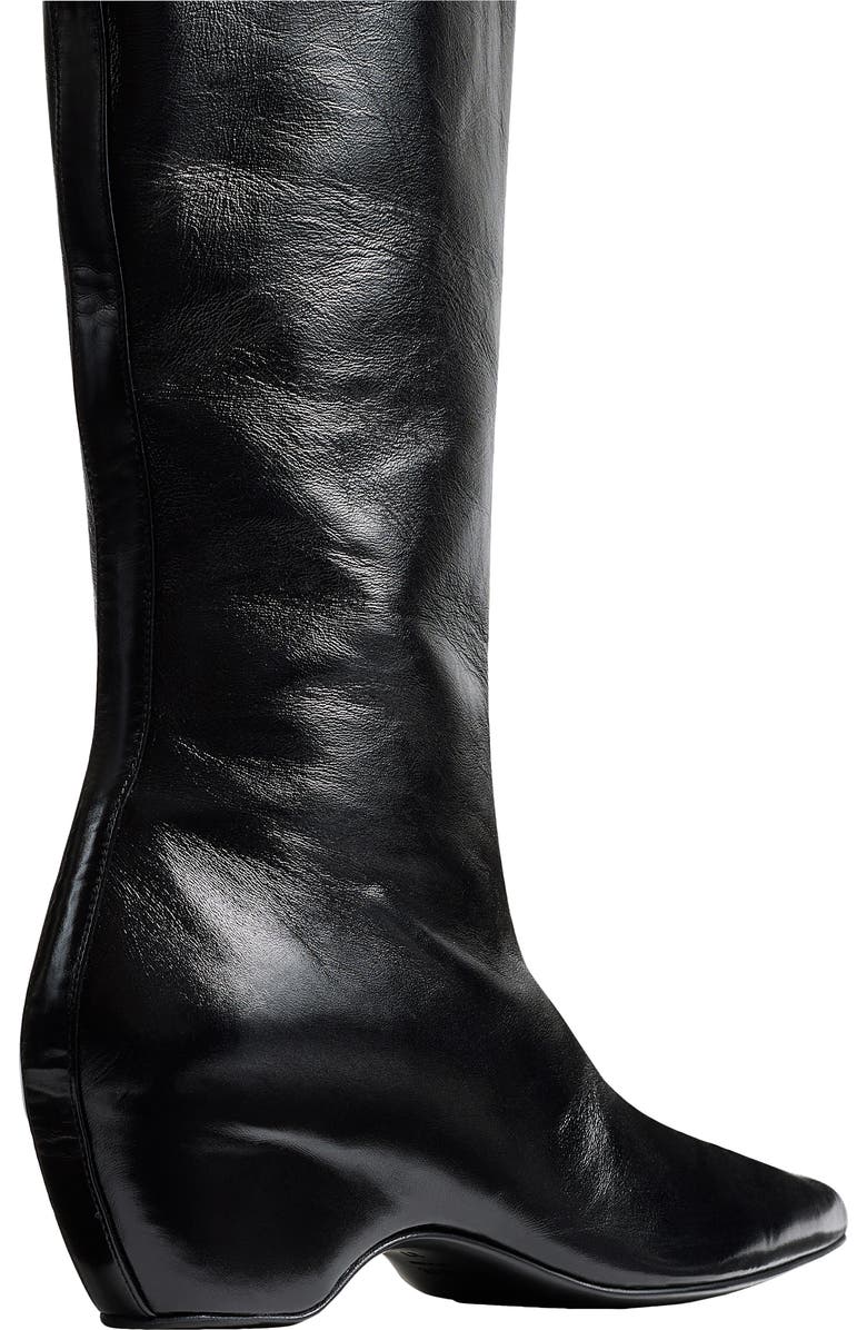 Khaite Sybil Pointed Toe Boot, Alternate, color, 200 Black