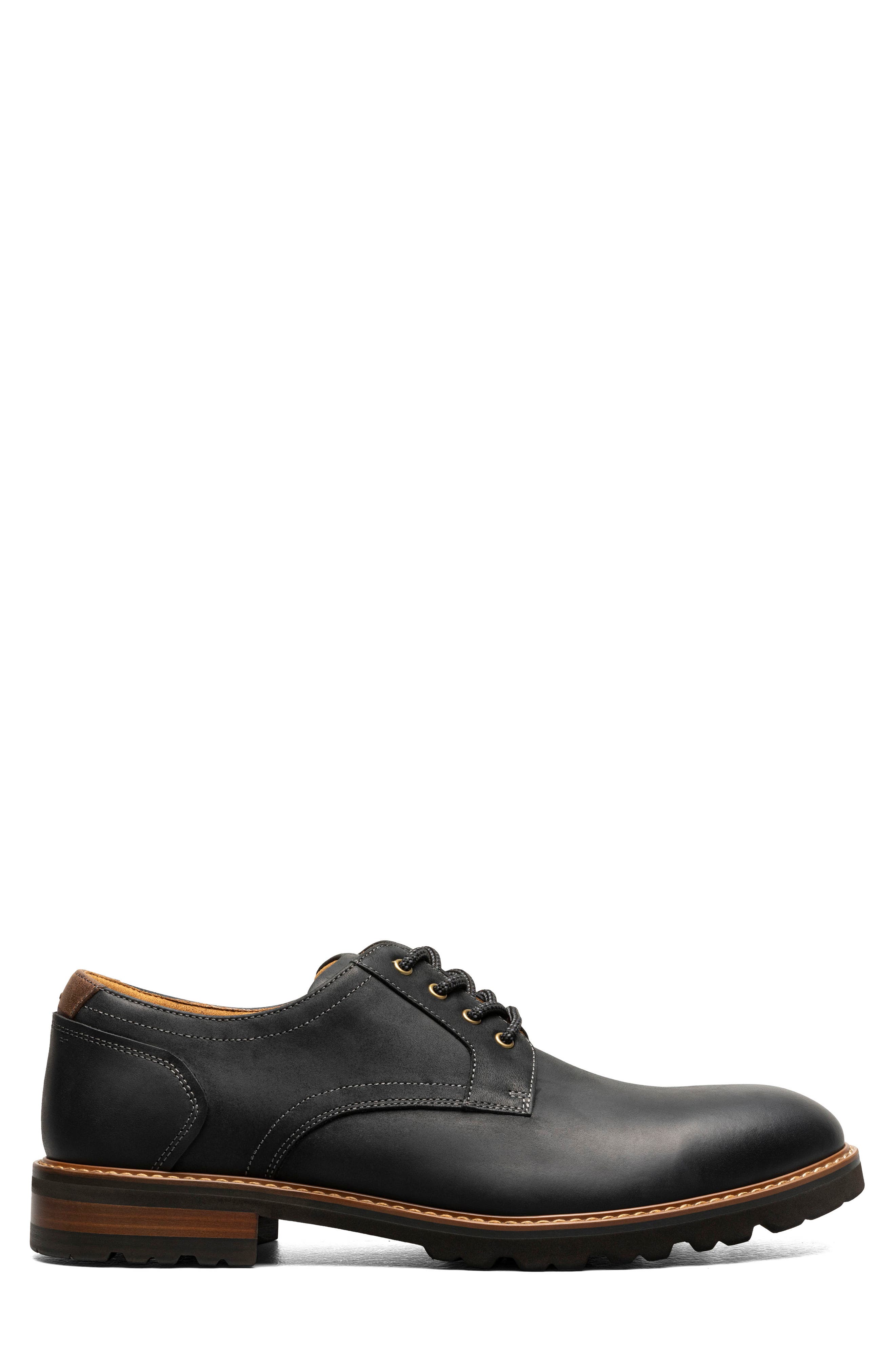 Florsheim Renegade Plain Toe Leather Derby, Alternate, color, 