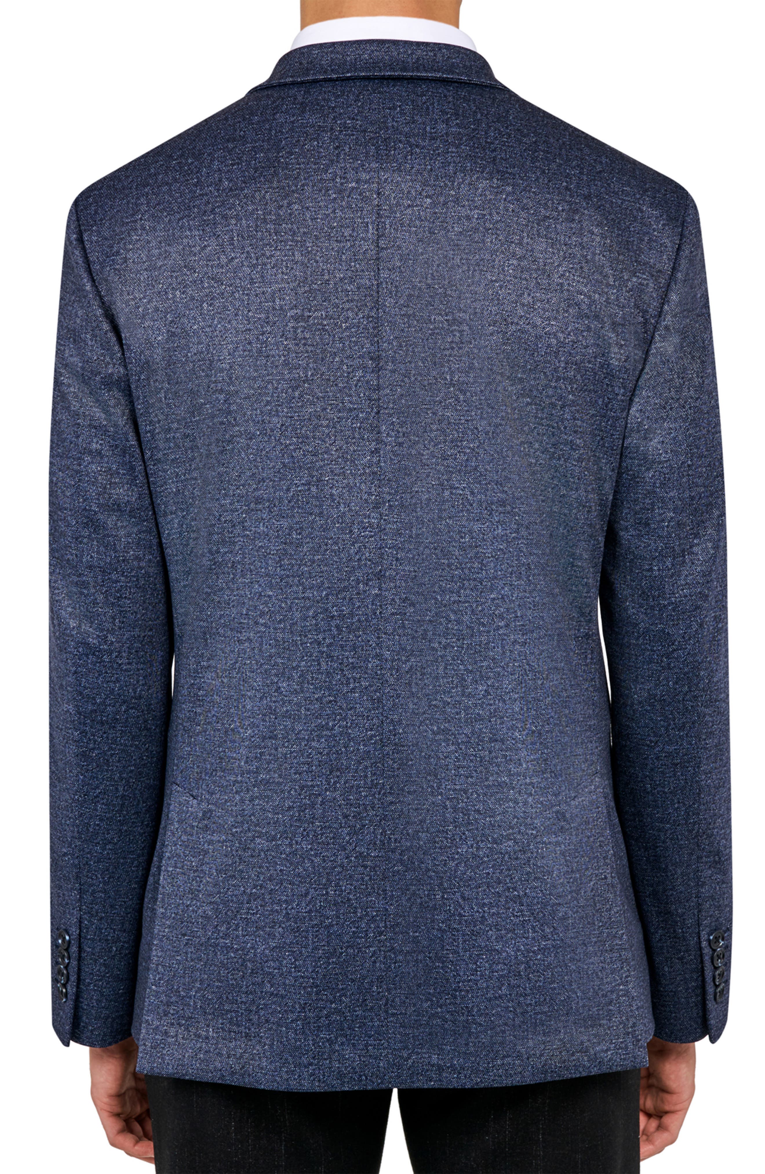 Slim Fit Textured Stretch Knit Sportcoat - image 2