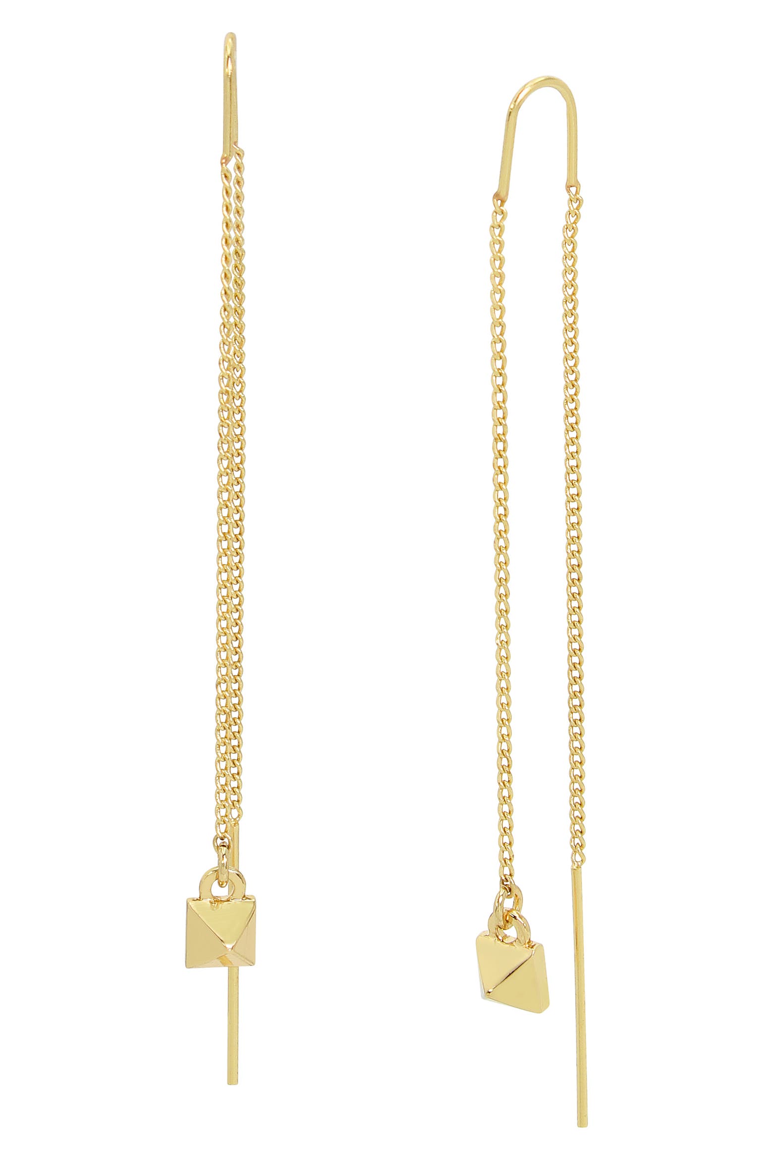Pyramid Drop Pyramid Drop Threader Earrings (Women) | Nordstromrack