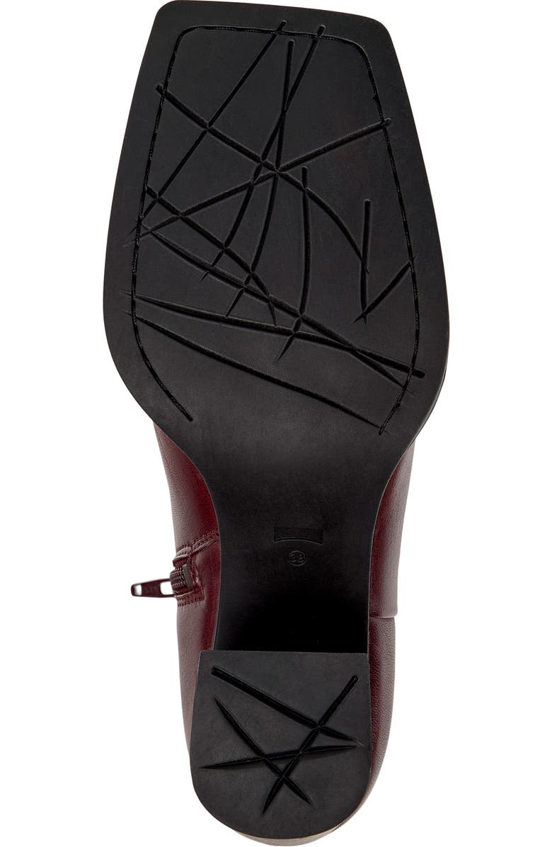 Camper Karole Bootie, Alternate, color, Burgundy