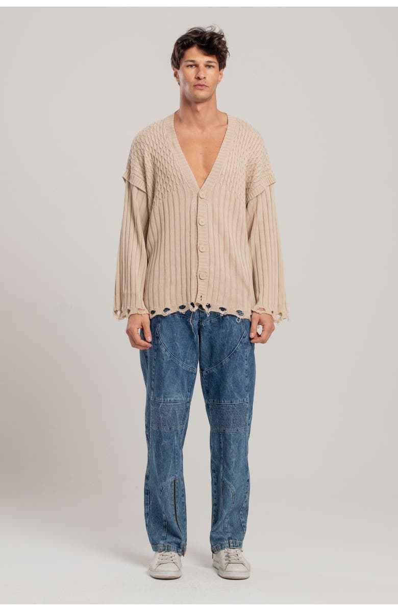 PCFG Soft Knit Cardigan, Alternate, color, Beige