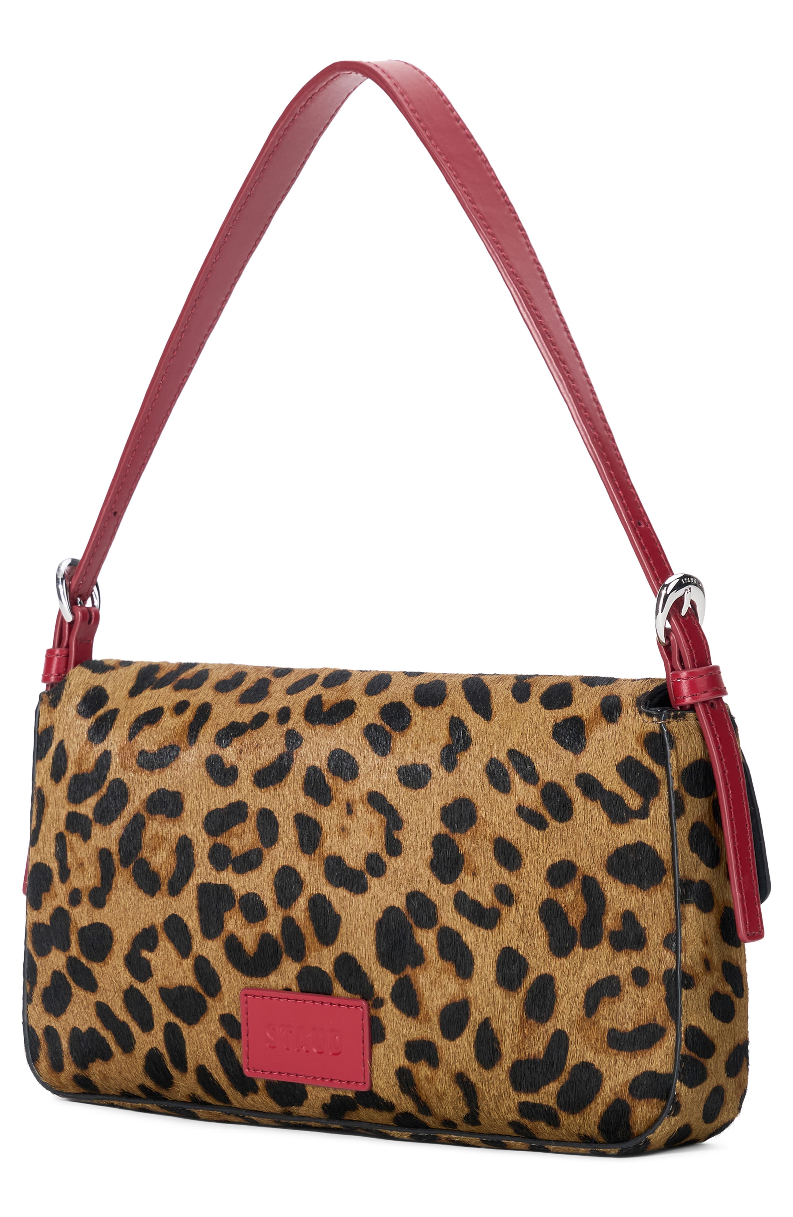 Harlow Animal Print Genuine Calf Hair Bag, Alternate, color, CHEETAH