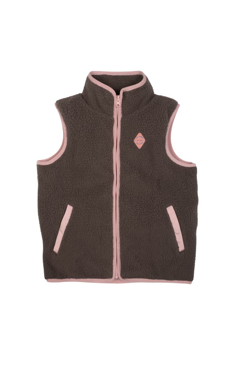 The Sunday Collective Polar Fleece Vest, Alternate, color, Midnight Slate