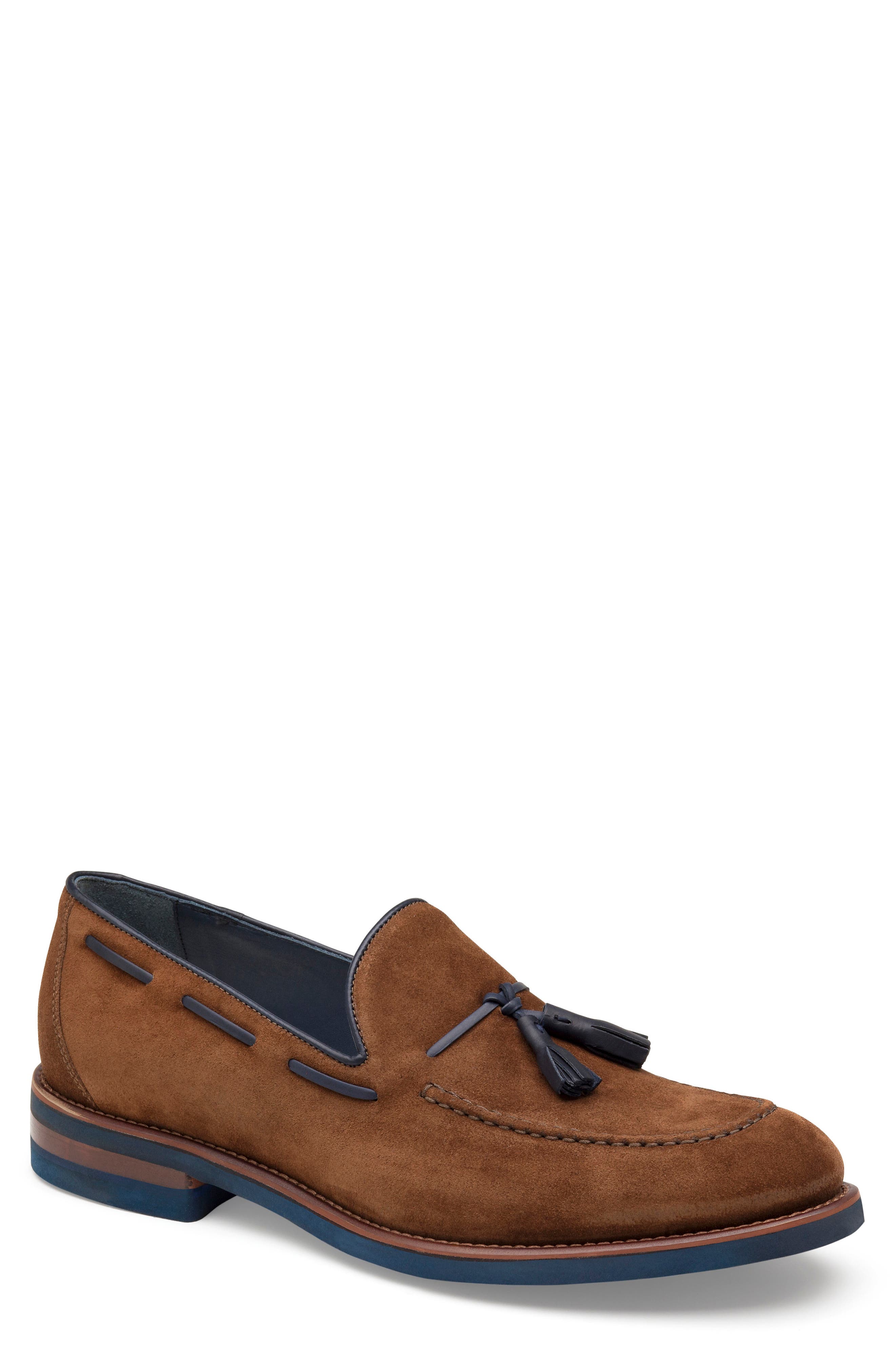 JOHNSTON & MURPHY COLLECTION Johnston & Murphy Ashford Tassel Loafer, Main, color, 