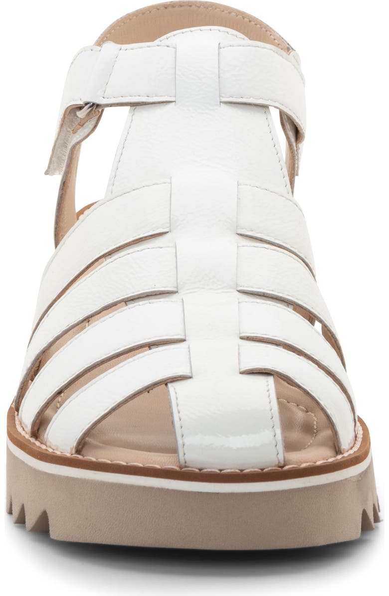 ara Phoenix Fisherman Sandal, Alternate, color, White Patent Leather