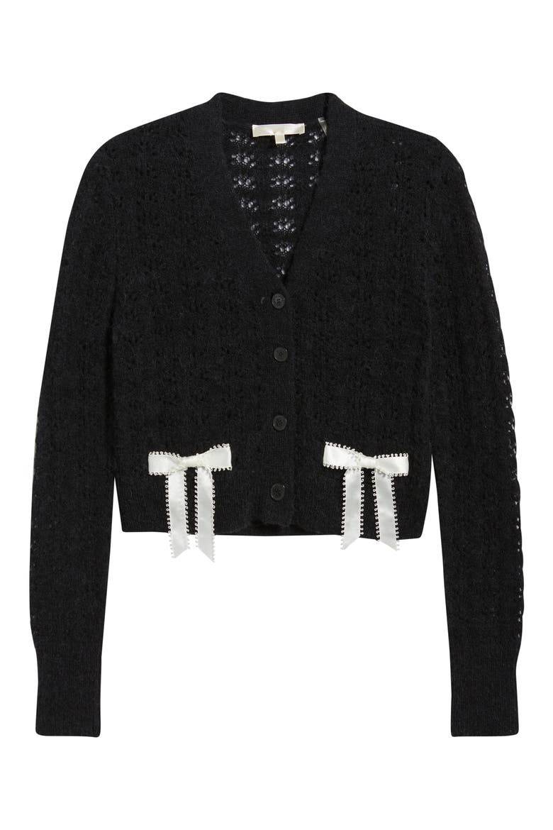 Lilly Bow Cardigan, Alternate, color, MIDNIGHT ICE