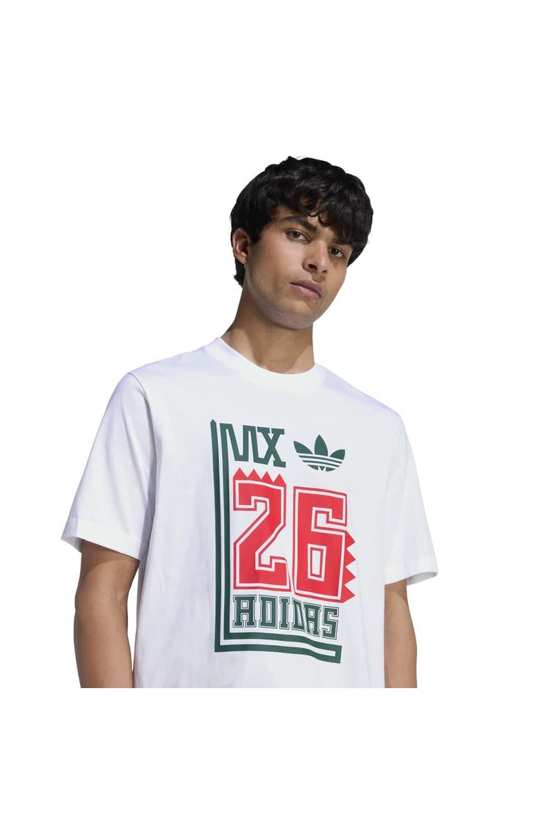 adidas Men's adidas White Mexico National Team FIFA x World Cup Alphaskin T-Shirt, Alternate, color, White